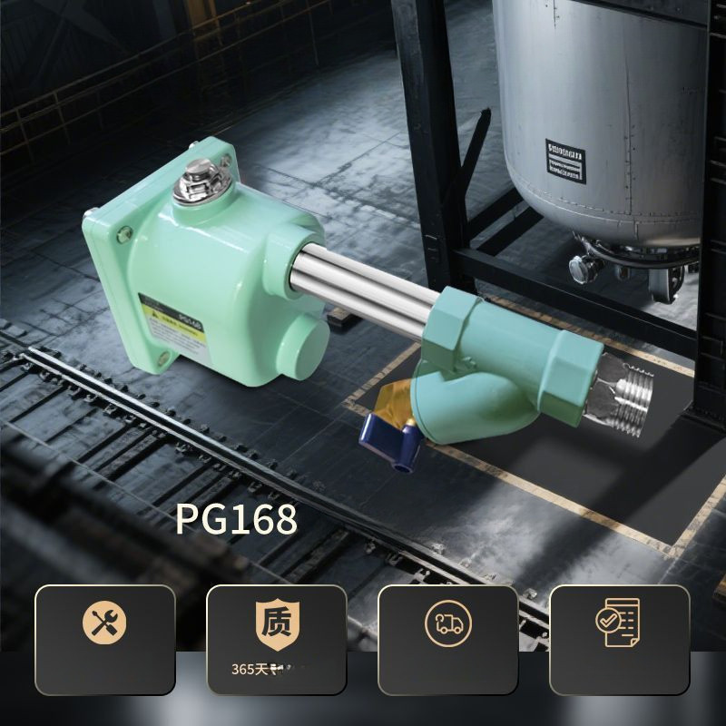 วาล์วระบายน้ำอัตโนมัติถังอากาศสากลสำหรับเครื่องอัดอากาศ รุ่นใหม่ PG-168 วาล์วระบายน้ำอัตโนมัติทำจากอ