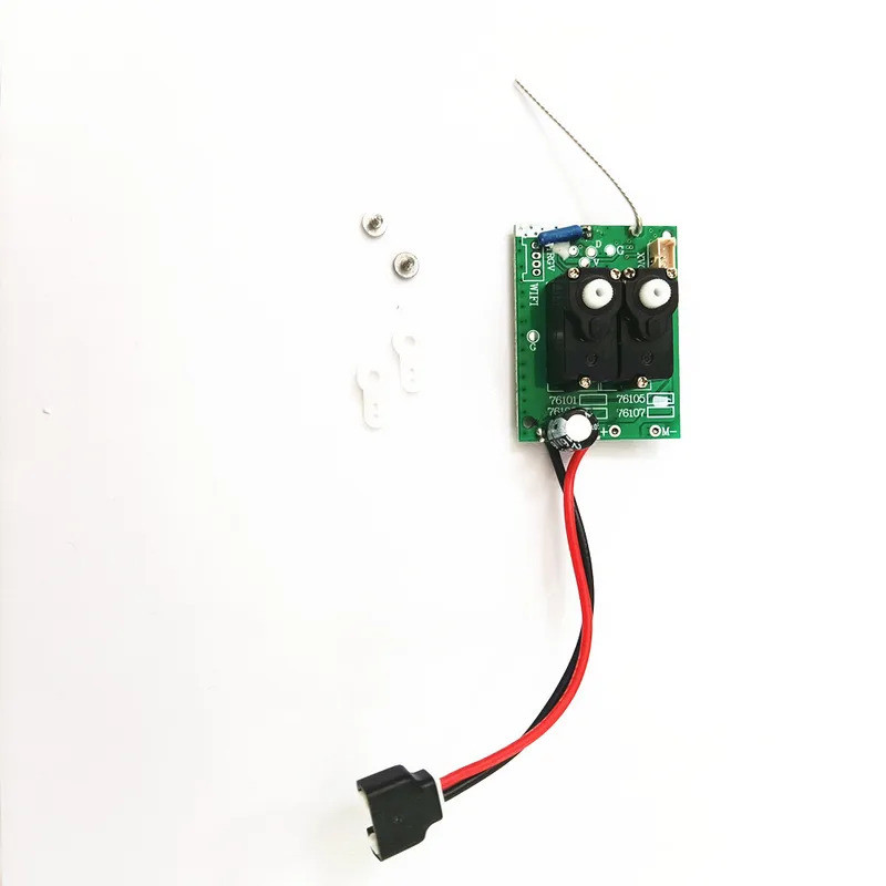 Volantex RC Plane Receiver 4ch W/ไจโร, เซอร์โว #2 PR2215 สําหรับเก่า 761-5 P51-D, 761-8 F4U, 761-9 T