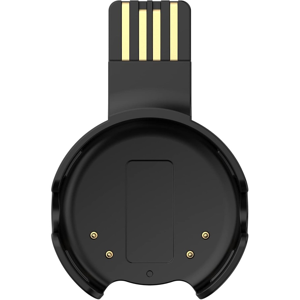 เครื่องชาร์จเข้ากันได้กับเครื่องชาร์จ USB ทดแทน Polar Verity Sense สําหรับ OH1/Verity Sense (สีดํา) 