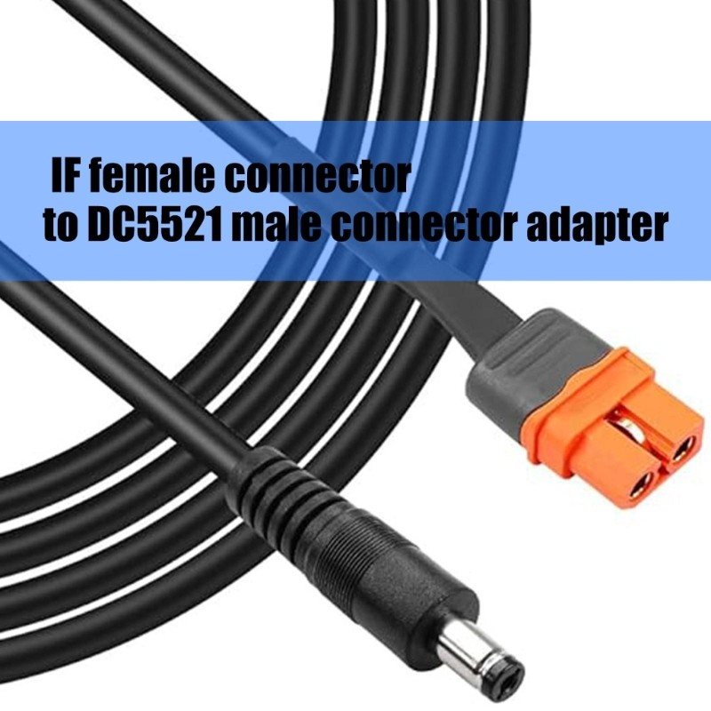 NAMA XT60if to DC5521 สายแปลงพร้อมพินสัญญาณสําหรับอุปกรณ์จัดเก็บข้อมูลพลังงาน