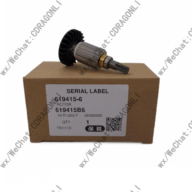 มอเตอร์ Makita/Makita DTD155 TD111D โรเตอร์ XDT15 มอเตอร์619415-6 ชุดผลกระทบ dt04