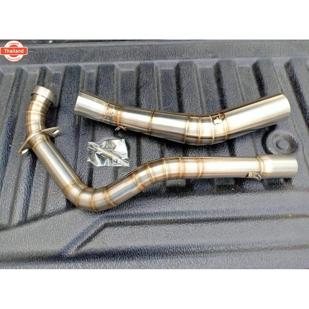 AWA คอท่อ Yamaha Exciter 155 VVA ยามาฮ่า เอ็กซ์ไซเดอร์ 155 วีวีเอ ขนาด 2 นิ้ว งานสแตนเลสแท้