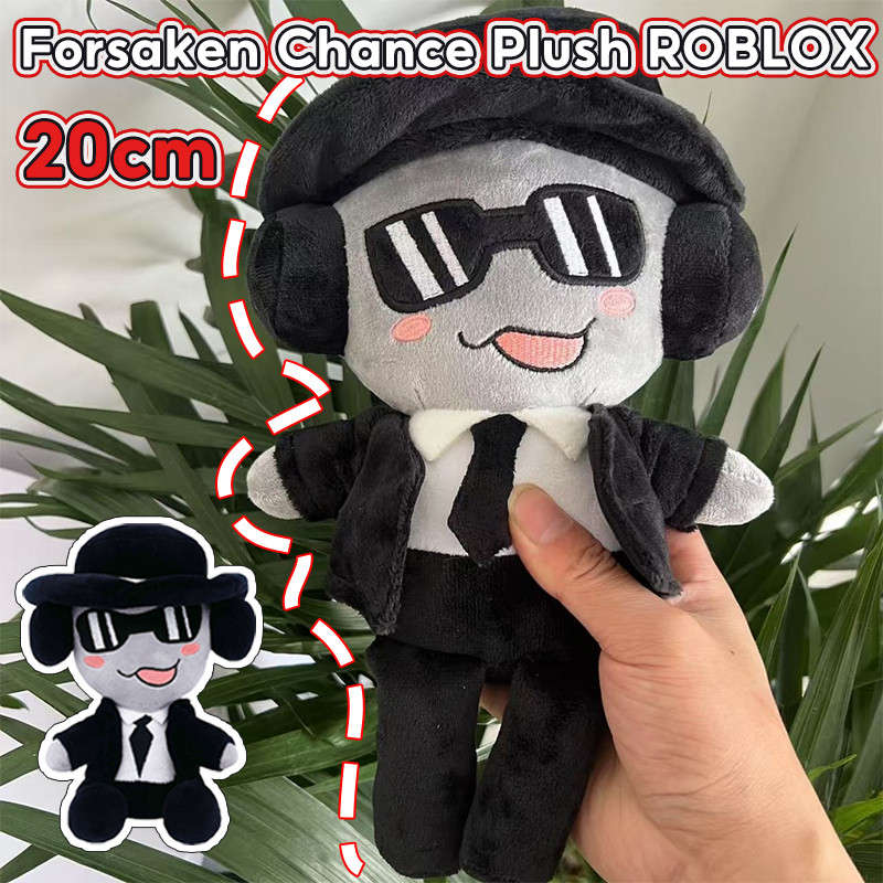 BCT ตุ๊กตาของเล่นสําหรับเด็ก Forsaken Chance Plush ROBLOX เกมอุปกรณ์ต่อพ่วง 20cm