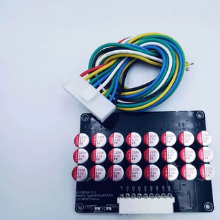 Monqiqi 5A Active Balance LiFePo 4 / NMC Li-ion 4S 8S 16S For 12V 24V 48V แบตเตอรี่ลิเธียมฟอสเฟตและลิเธียมไอออน
