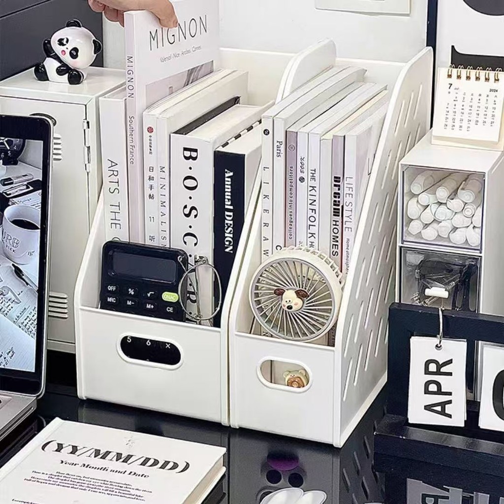 【ถูกที่สุด】กล่องใส่เอกสาร กล่องเอกสารตั้งโต๊ะ กล่องใส่เอกสาร a4 แฟ้มเอกสาร ที่ใส่เอกสาร แฟ้ม