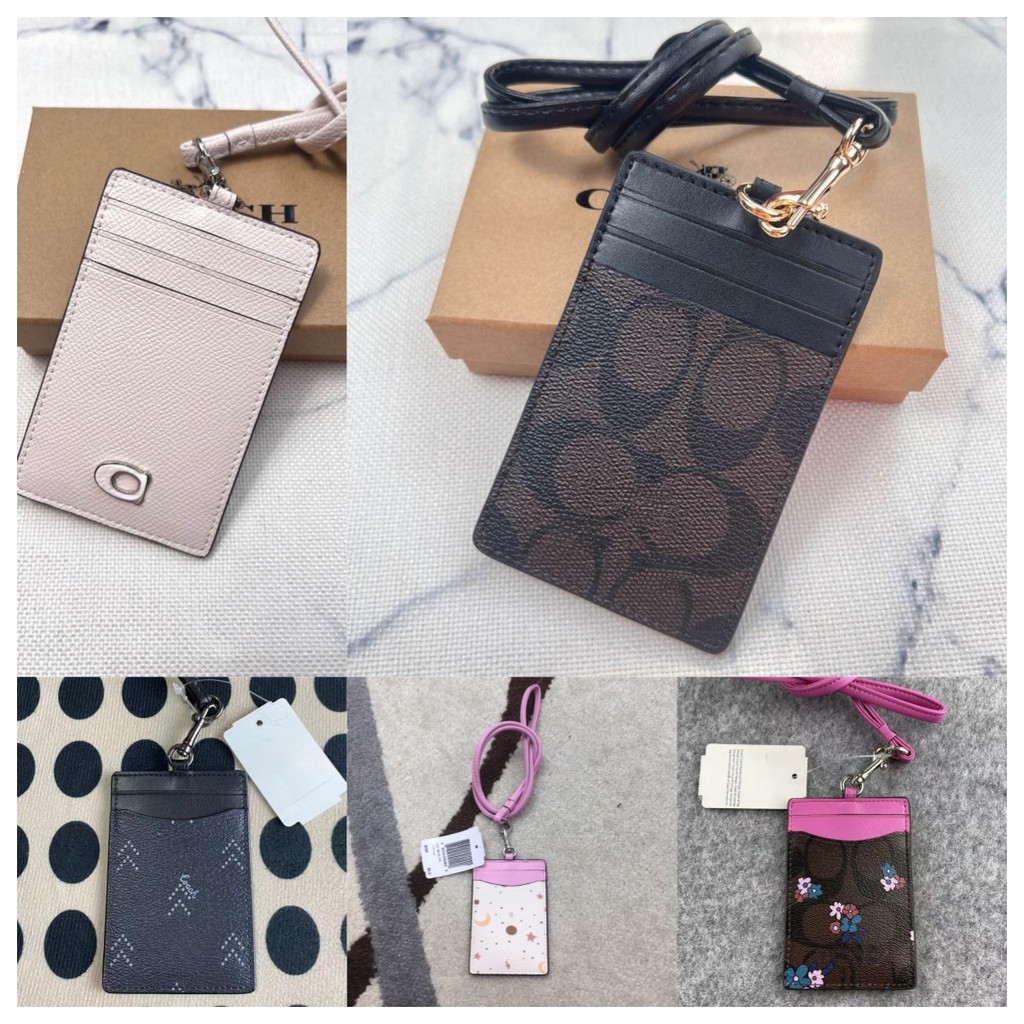 CO@h ID Card Holder Landyard Work ID card ในสต็อก