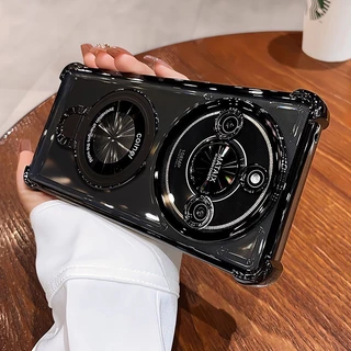 สําหรับ Honor X9C X9A X9B Honor X9C สมาร์ท 5G แหวนยึดแม่เหล็กชุบเคสโทรศัพท์กล้องป้องกัน Kickstand กันกระแทกซิลิโคนนุ่ม