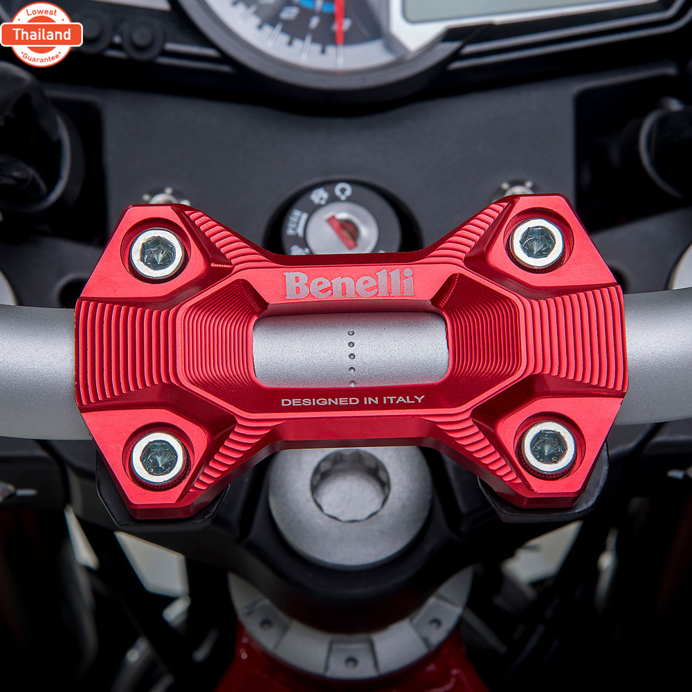 ปะกัยึดแฮนด์ ชุดแต่ง อะไหล่แต่ง เเนลลี่ Benelli TNT300,302S,302R สีเงิน