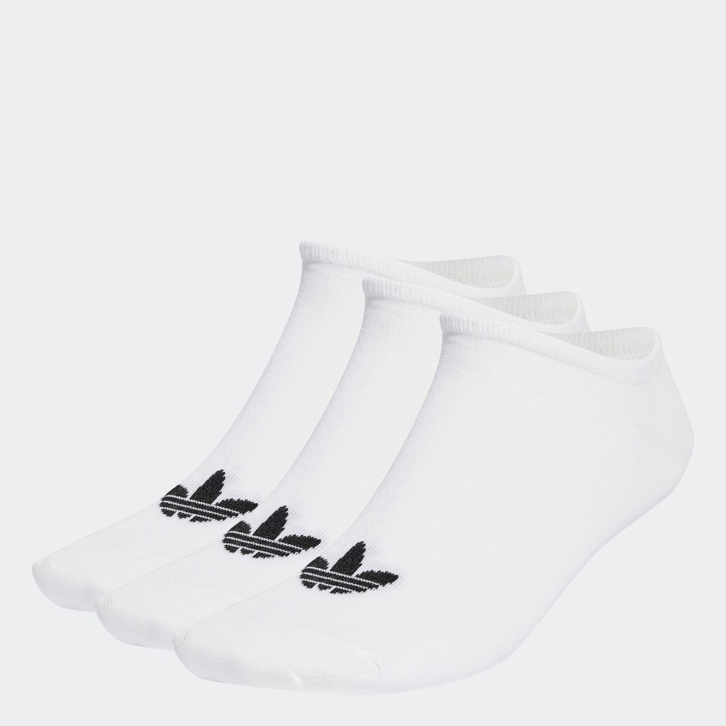 adidas Lifestyle Trefoil Liner Socks 6 Pairs Unisex White IJ5623
