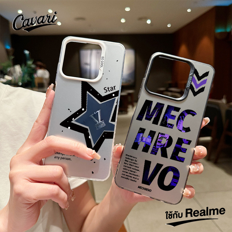 เคสโทรศัพท์ Realme C53 C35 C20 C30 C55 C12 C11 C51 C21 6i 5 8i 7i C15 C67 C25 C25Y อาร์ตสไตล์แนวเทคโนโลยี โทรศัพท์ จัดส่