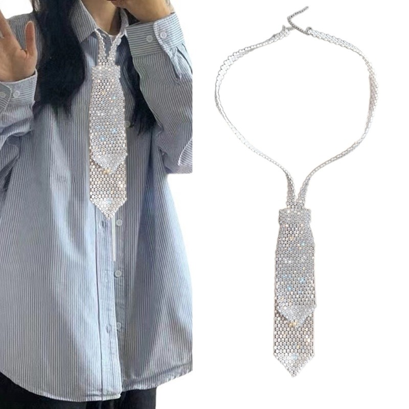 BTF สร้อยคอโชคเกอร์คริสตัลจับตาพร้อม Rhinestones เหมาะสําหรับชุดเจ้าสาวและไนท์คลับ