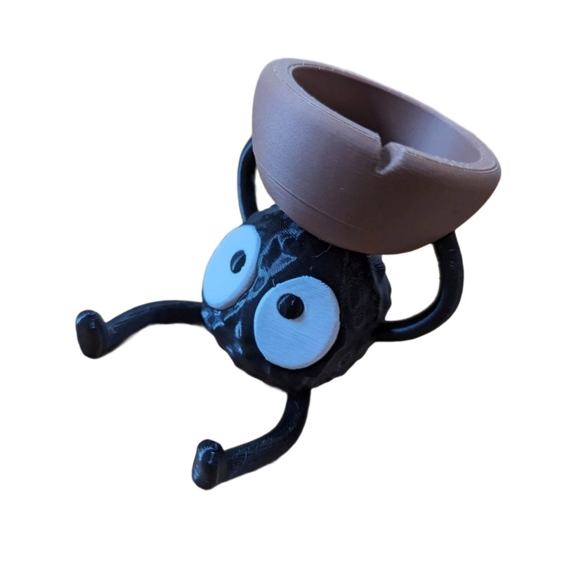 Fir 3D การพิมพ์ Tealight ผู้ถือตลก Soot Sprites รูปปั้นขนาดเล็กสําหรับห้องนั่งเล่นหน้าแรกตกแต่งห้องน