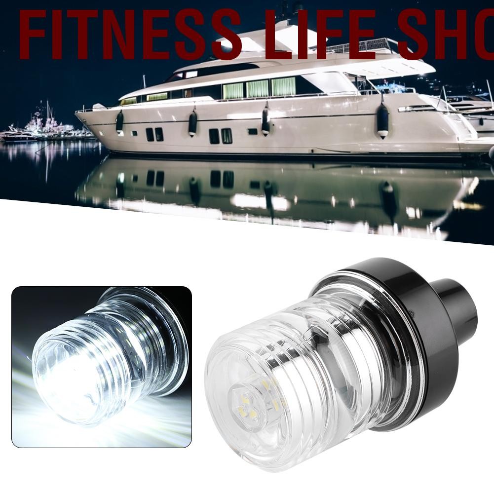 Fitness Life Shop-th 12V 2.5W IP65 LED สีขาว LED 360 °การนำทางสัญญาณไฟสัญญาณไฟสำหรับเรือประมงเรือยอช