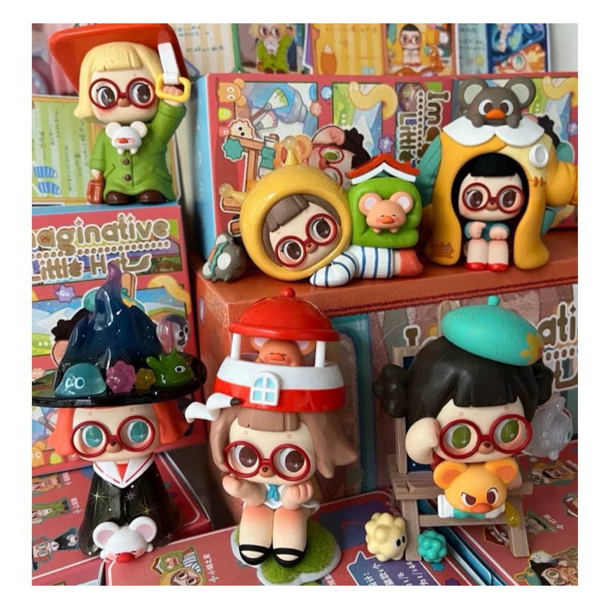 [แบบสุ่ม] กล่องสุ่ม Dodo Sugar Pepper Imaginative Little Hat