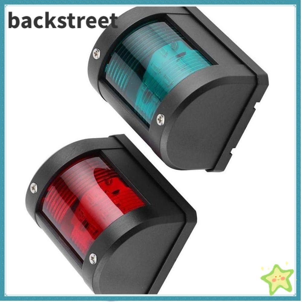 ไฟสัญญาณนำทางเรือ Backstagerreetdv สีแดงและเขียว เหมาะสำหรับเรือยอร์ชและมอเตอร์โบ๊ต