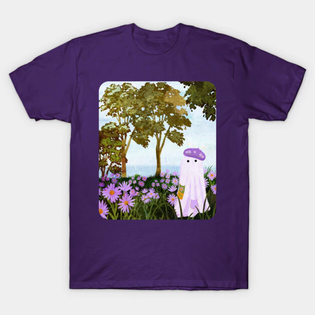 เสื้อยืด Vintage Aster Ghost T-Shirt Cotton 100% Oversize S-5XL