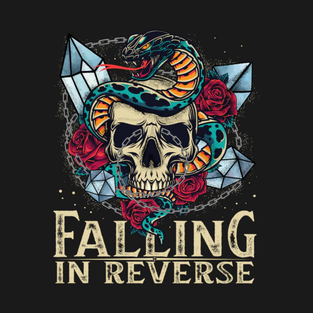 เสื้อยืด Vintage Falling In Reverse Cotton 100% thumbnail 9