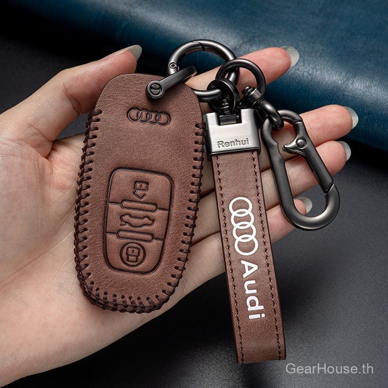 21 ฝาครอบกุญแจ Audi A6L A4L A8L เฉพาะ Q5LQ7 ชาย Q8 กระเป๋ารถ A5L หัวเข็มขัด Q3