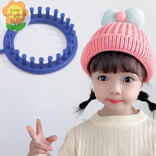Toplan 1 ชุดสี่เหลี่ยมผืนผ้ารอบถัก Loom ทอผ้าผ้าพันคอเสื้อกันหนาวหมวกผ้าคลุมไหล่เย็บถักเครื่อง DIY Handmade Craft Braiding เครื่องมือ TH