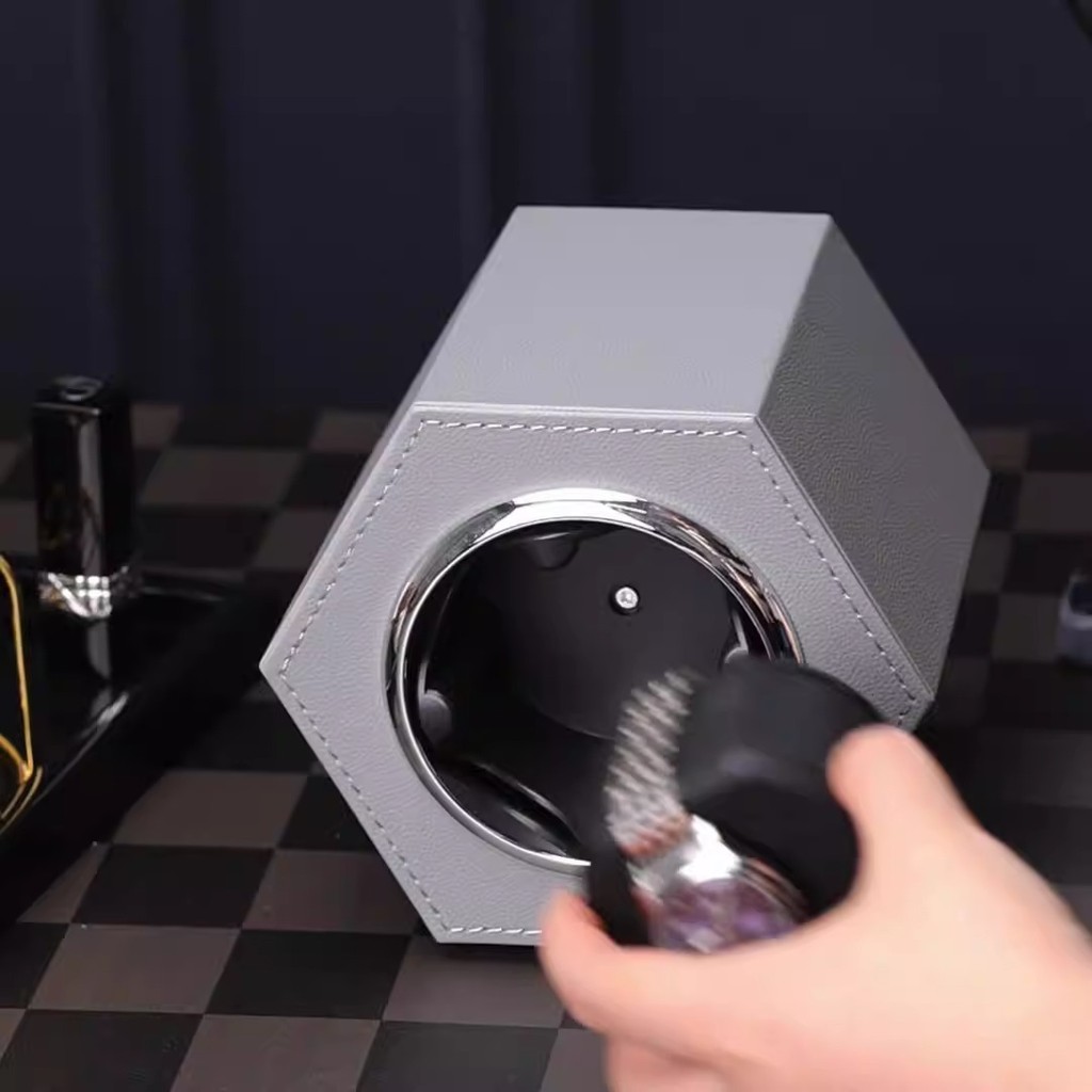 สินค้าใหม่ 1+0 นาฬิกา Shaker นาฬิกากลไก Turn นาฬิกากล่องแสดงนาฬิกา Turn Mechanical Watch Winder