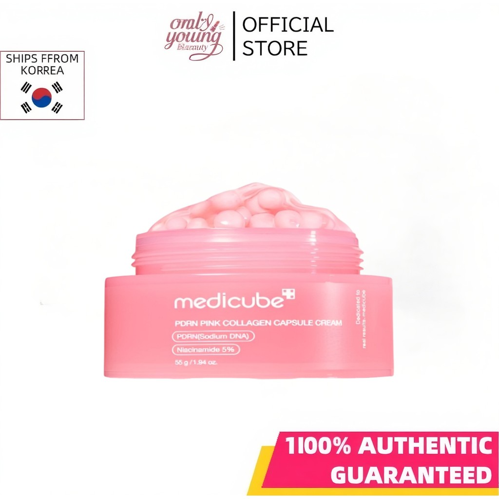 [MEDICUBE] PDRN ครีมแคปซูลคอลลาเจนสีชมพู