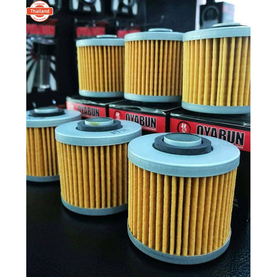 OI-OY-20010 กรองน้ำมันเครื่อง OYABUN รุ่น HONDA CBR250RR GL500  GL650 VT250 CBX400 CBX500 CBX650 ไส้