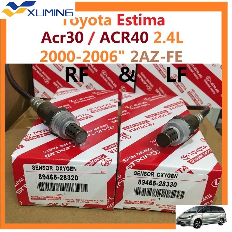 XM DENSO Japan # Toyota Estima Acr30 ACR40 2.4L 2000-2006" 2AZ-FE # EXHAUST OXYGEN SENSOR # 89465-28
