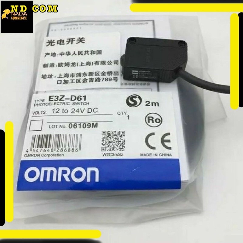 สุดคุ้ม! Photoelectric Sensor E3Z-D61,E3Z-D62-E3Z-D82,E3z-d81 สินค้าพร้อมส่ง ร้านจัดส่งสินค้าทุกวัน