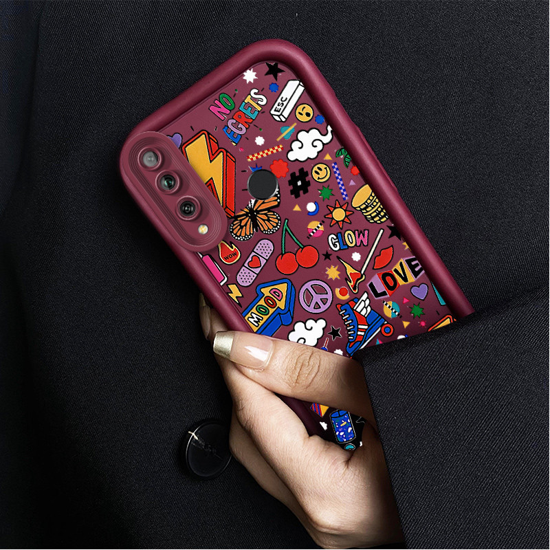 Huawei y5p y6p y6 pro2019 y6 2019 y6 prime y6s y7a y7 2019 y7 prime 2019 y7 pro 2019 y8p y9a y9s y9 2019 y9 prime 2019 y61 เคสโทรศัพท์กันกระแทกกันกระแทกกันกระแทกกันกระแทกกันกระแทกรุ่น 4g เคสซิลิโคน - รูปที่ 2