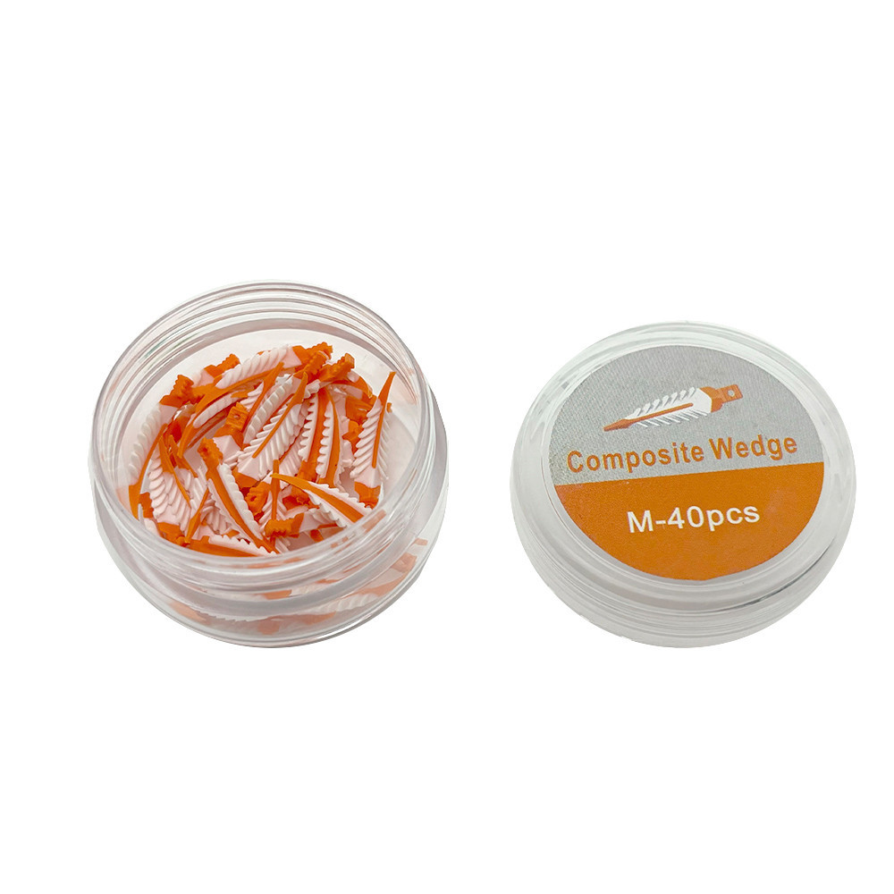 40 ชิ้น Autoclavable ทันตกรรมคอมโพสิต Wedges Interdental รูปที่ 6