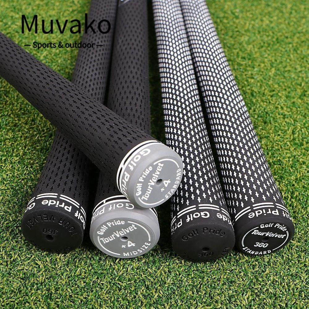 Muvako ด้ามจับไม้กอล์ฟ, อุปกรณ์เสริมไม้กอล์ฟที่ทนทานต่อการสึกหรอ, ปลอกป้องกันไม้กอล์ฟยางป้องกันการลื่นไถลแบบกันตก