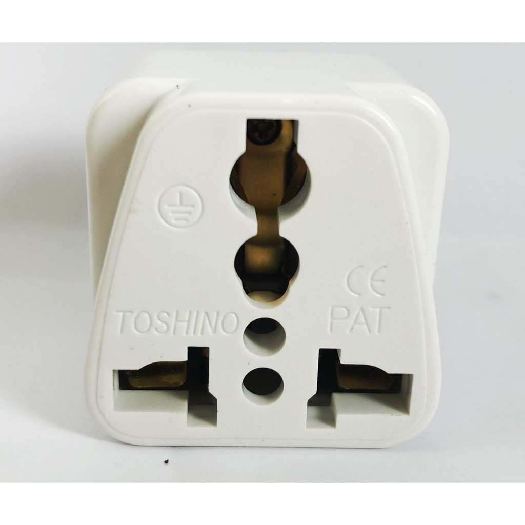 ปลั๊กต่อ ปลั๊กไฟ ใช้ได้ ทั่วโลก เดินทาง ต่างประเทศ โตชิโน่ TOSHINO ตัวแปลง ขาปลั๊ก Universal travel 