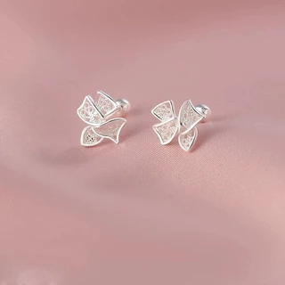 2024 ใหม่ Stud Earings สําหรับผู้หญิง Helix ต่างหู 925 Silver Plated ต่างหูเจาะชุดอุปกรณ์เสริมเครื่องประดับ