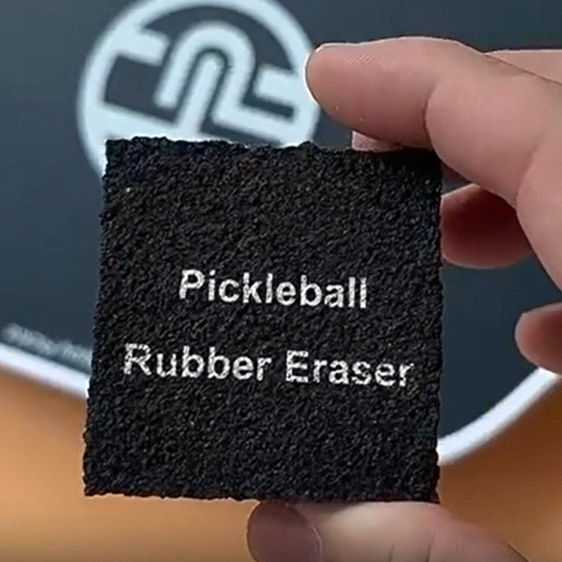Pickleball Paddle ยางลบคาร์บอนไฟเบอร์ Pickleball Racket Cleaner Safe Paddle ฝุ่น Dirt Remover เครื่องมือรอยขีดข่วนทําความสะอาดยางลบ