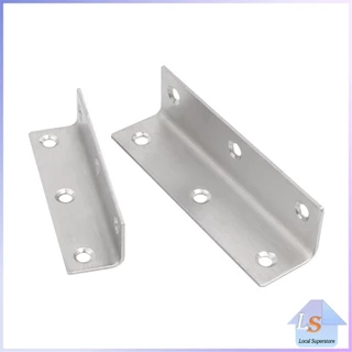 เหล็กฉาก สแตนเลส DIY ไม่มีสกูแถม ฉากค้ำ ฉากยึดผนังสแตนเลส มุมฉาก 90 องศา corner brace
