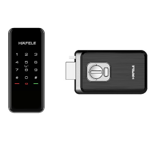 Changdee ประตู ECO HAFELE ชุดล็อคเสริมประตูระบบดิจิตอล รุ่น ER4900 499.56.236 สีดำ สินค้าดีมีคุณภาพ*