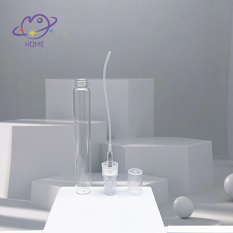 [mayhome] ขวดแก้วขนาดเล็กใสขวดเครื่องสําอางที่ว่างเปล่าตัวอย่างหลอดทดลองแก้วบาง Vials 2ML 3ML 5ML 10ML {TH}