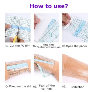 📢พร้อมส่ง📢เทปการแพทย์ แผ่นฟิล์มใสกันน้ำ แผ่นปิดแผล เทปพันแผลแบบติดแน่น 5M PUแ ผ่นฟิล์มใส