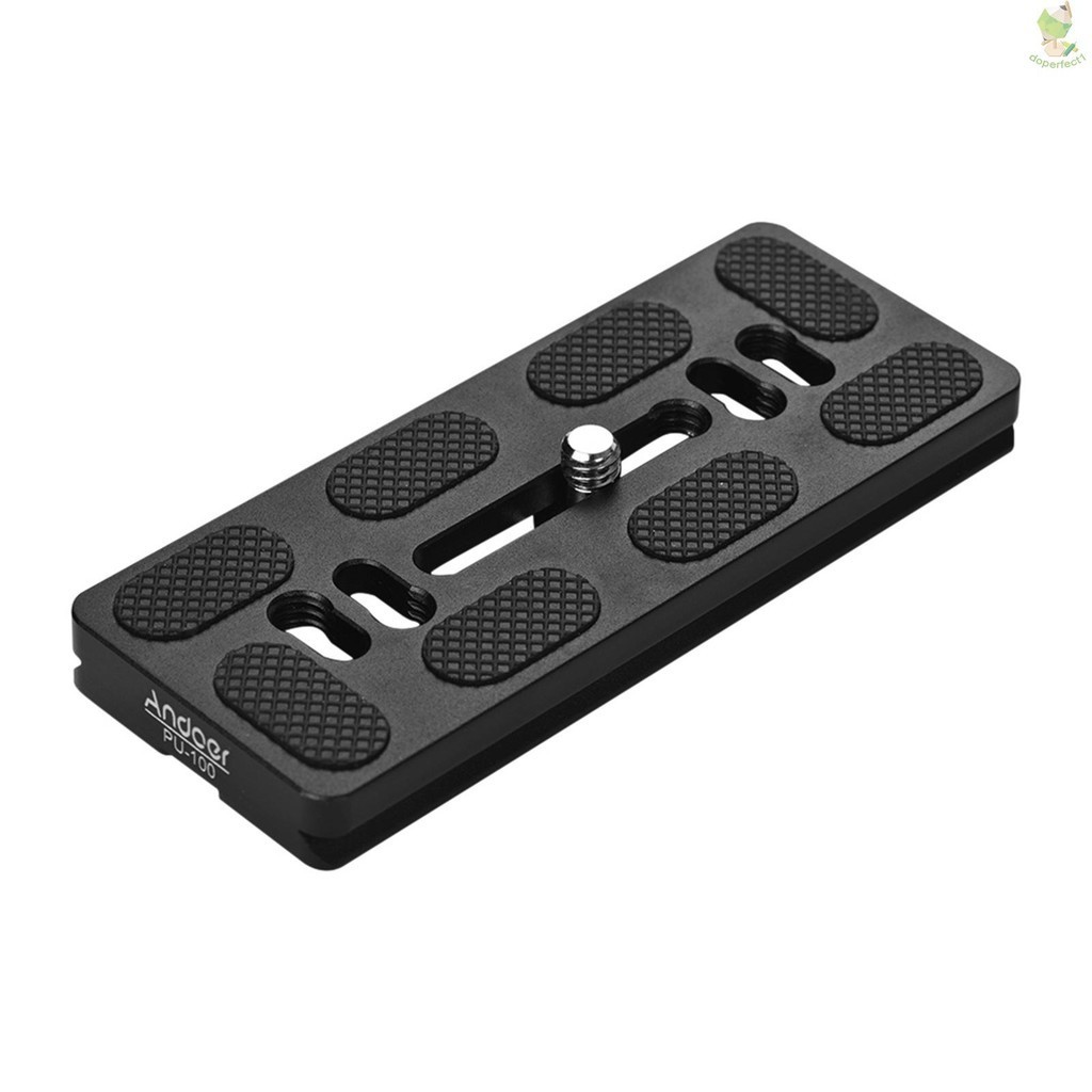 Andoer PU-100 100 มม. Quick Release QR Plate Fit Arca Swiss Came723