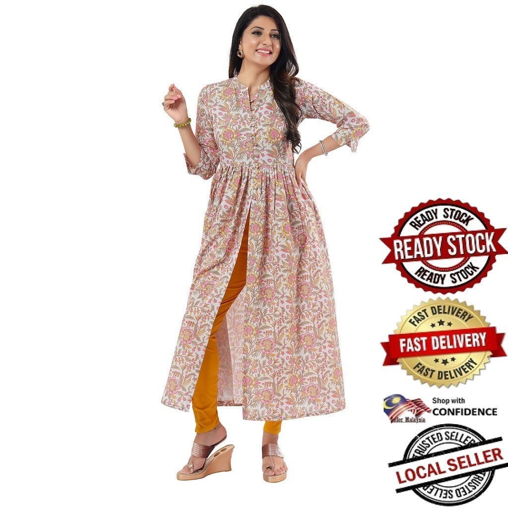 Kurti ผู้หญิงอินเดียออกแบบใหม่ kurti ชุด kurti plus size kurti มุสลิม kurti ชุดพร้อมกางเกง kurti top