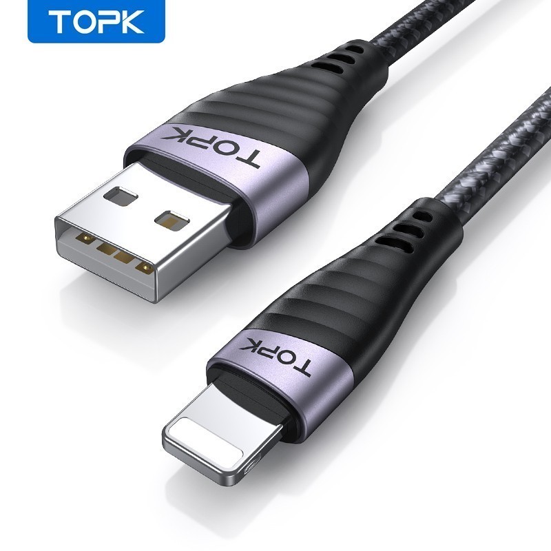 สายชาร์จ สายไนล่อนถัก ชาร์จเร็ว สําหรับ iPhone 12 X 11 10 9 8 7 6
