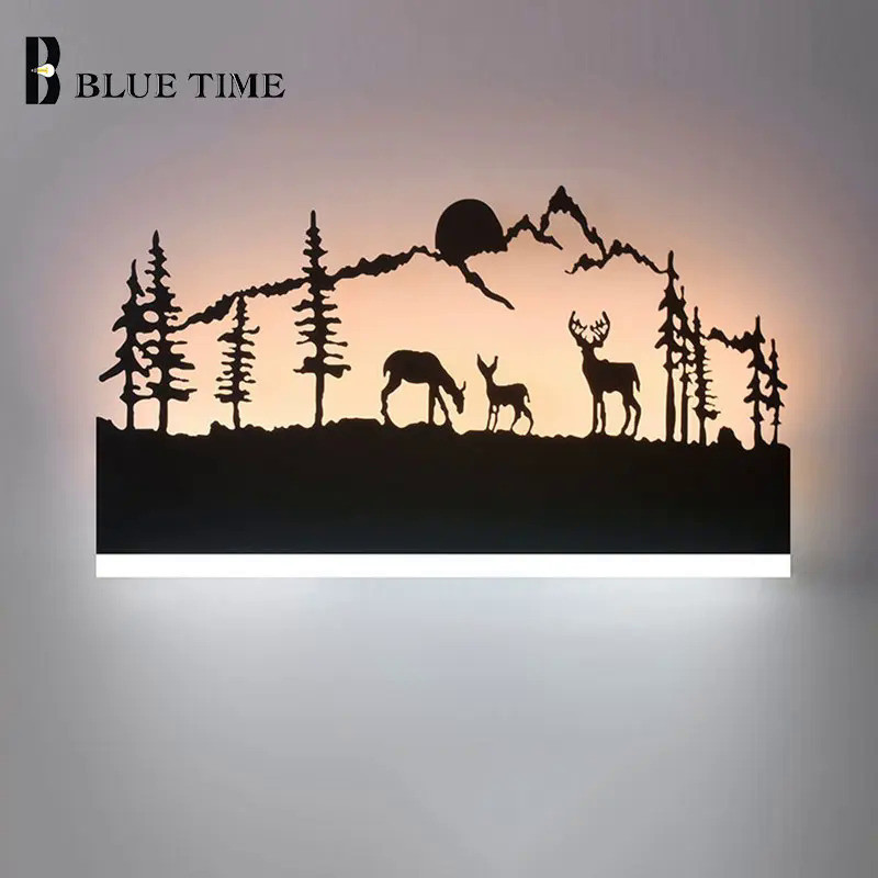 Home Decoration LED Wall Lights for Bedroom Living room Kitchen Bedside Lights Indoor Lighting Aisle