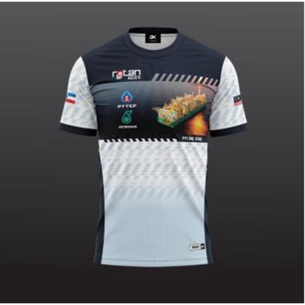 แฟชั่น Project 2024 รุ่น TA PCOGD TA PPT Turnaround Shutdown Oil Dan Gas Black Edition / PTTEP Tshirt