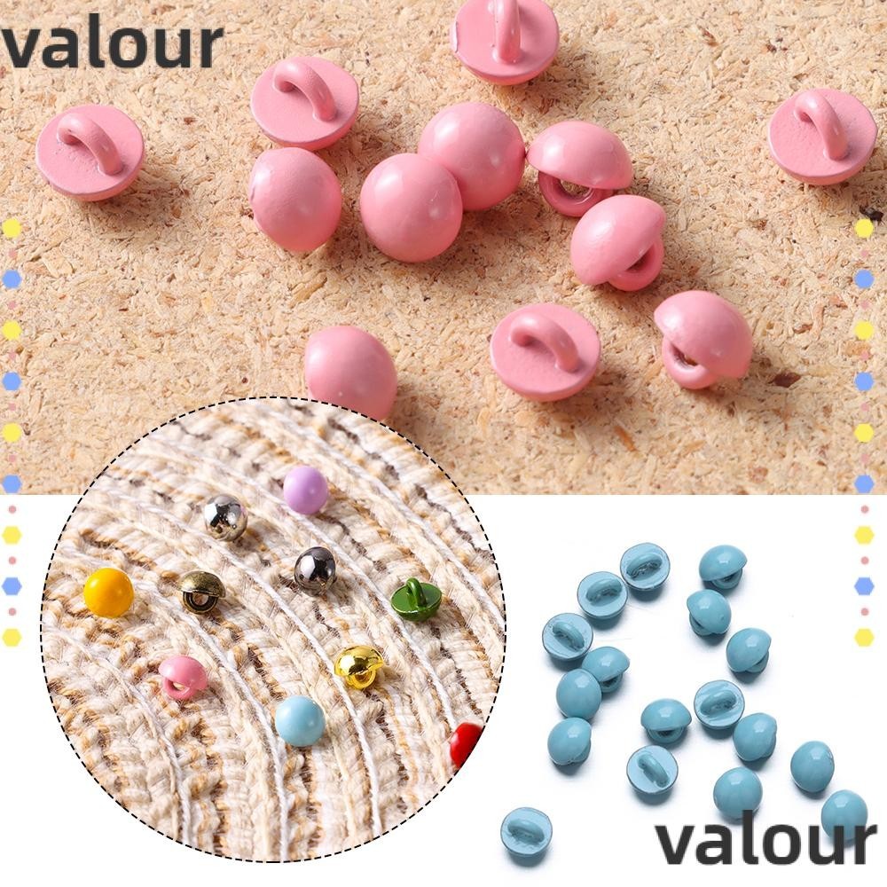 Valour กระดุมเห็ด ขนาดเล็ก 4 มม. อุปกรณ์เสริม สําหรับตุ๊กตา 20 ชิ้น