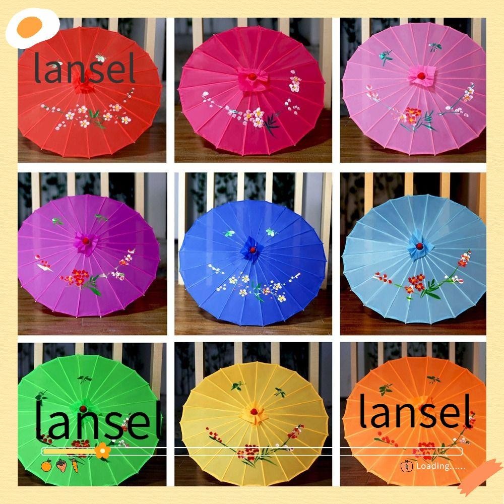 ที่ ร่มกระดาษน้ํามัน, ร่มตกแต่งสําหรับเด็กสไตล์โบราณ 10 สี, งานเลี้ยงเพื่อนเจ้าสาวทิวทัศน์การแสดงเต้นรํา