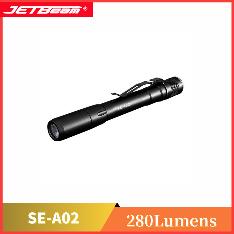 Jetbeam Se-A02 ไฟฉาย Led 280Lumen Xp-G ใช้แบตเตอรี่ Aaa สําหรับใช้ในท้ายรถยนต์