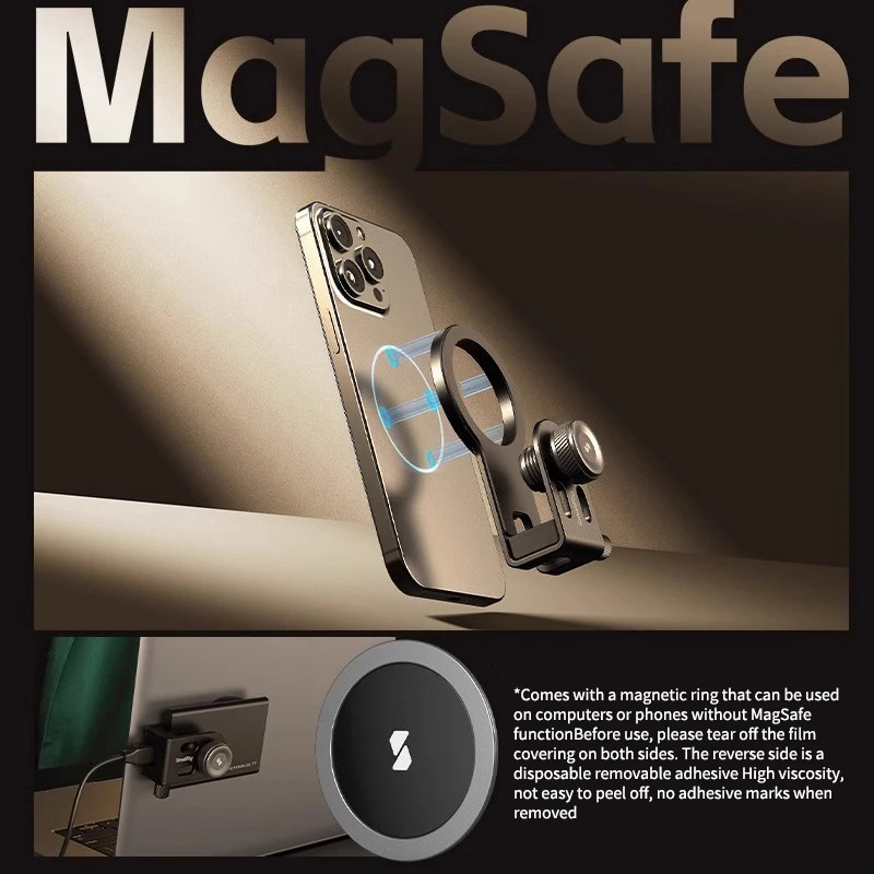 Smallrig PSSD คลิปฮาร์ดไดรฟ์แบบพกพา MagSafe Universal Bracket คลิปสายเคเบิลที่วางรองเท้าเย็นอุปกรณ์เสริมสําหรับกล้อง 4779