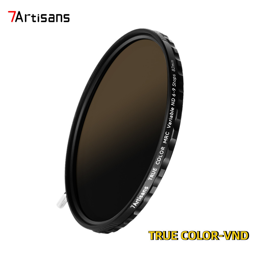 7artisans TRUE Color-VND 2-5/6-9 หยุด 67/72/77/82 มม. ND Filter สําหรับการถ่ายภาพกลางแจ้ง สีสมจริง