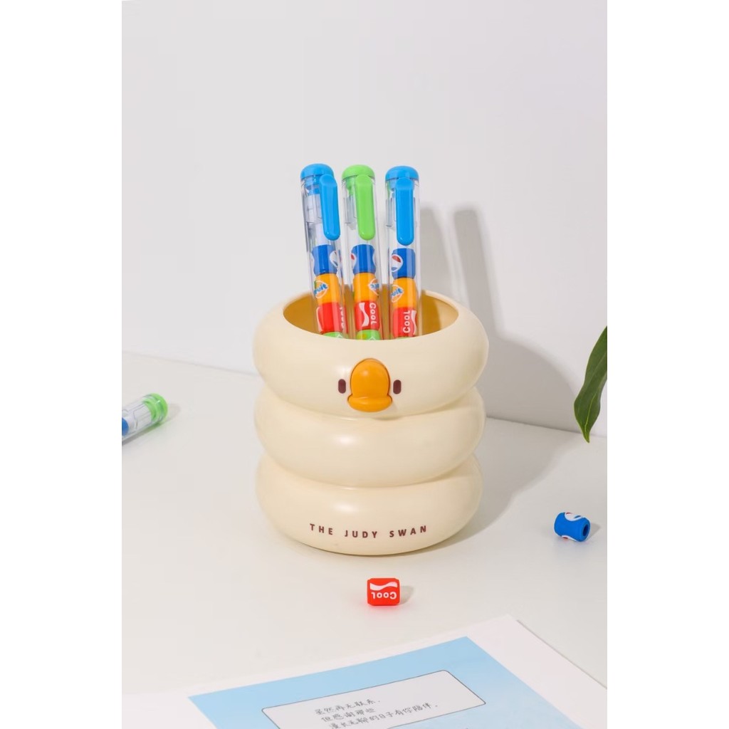 Keqi Creative String Music เครื่องดื่มรูปร่างกดปากกาเจล ins นักเรียนที่มีมูลค่าสูง Quick-Drying ลายเซ็นแปรงปากกาคําถาม - รูปที่ 6