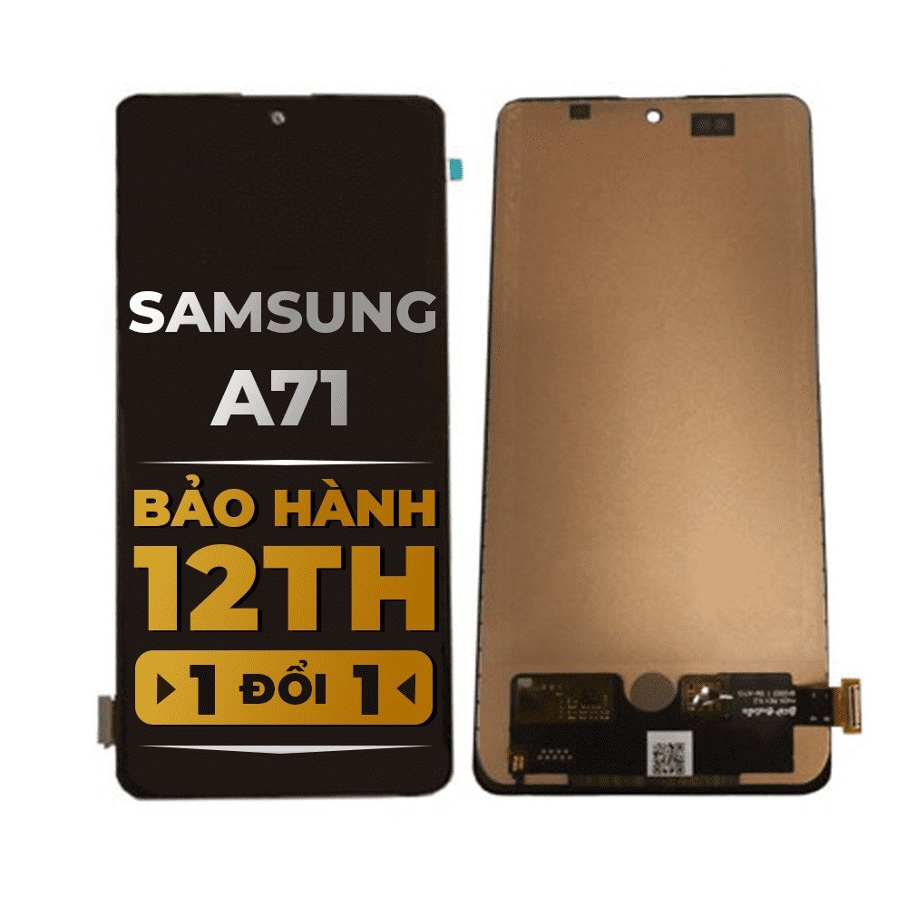 เปลี่ยนหน้าจอสําหรับโทรศัพท์ไร้ตะเข็บ Samsung A71/ A715F (4G)